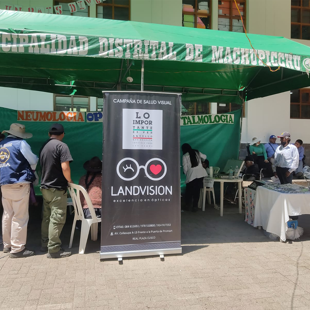 LANDVISION en campaña de salud visual institucional